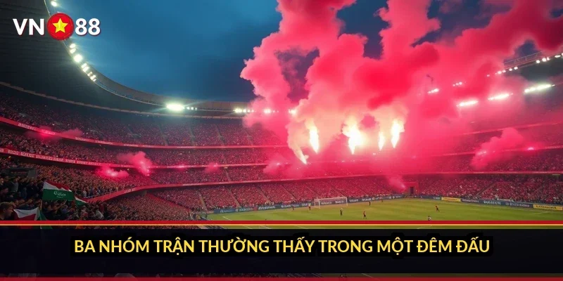 Cá cược quyền anh WBA VN88: sảnh võ đài và các nhóm kèo 1 Ba nhóm trận thường thấy trong một đêm đấu